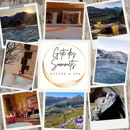 Сasa de vacaciones Des Sommets Privatif Vue Panoramique Sur Les Montagnes